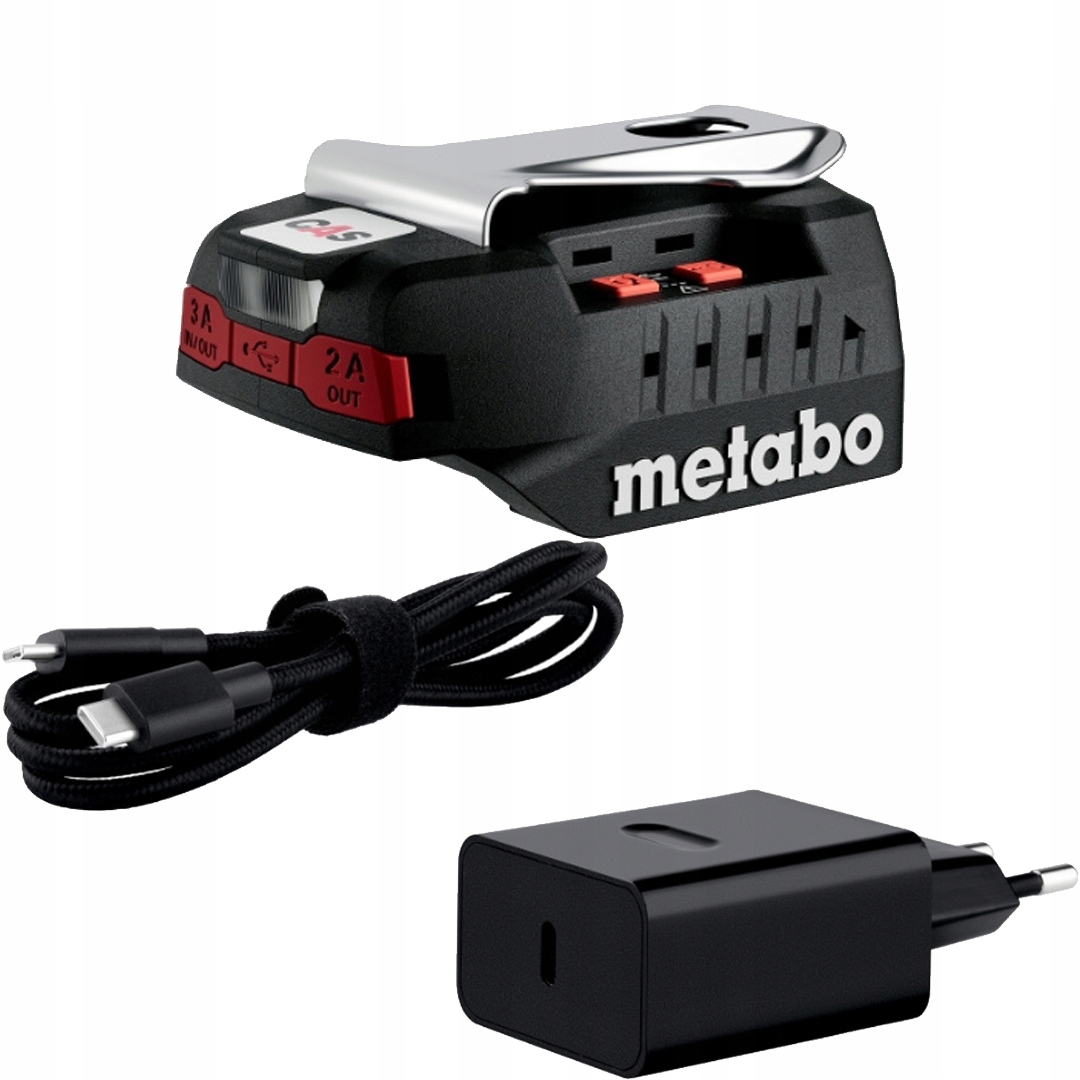 Metabo Adapter ładowarka Usb do akumulatorów powerbank Pc 18-65 600409000