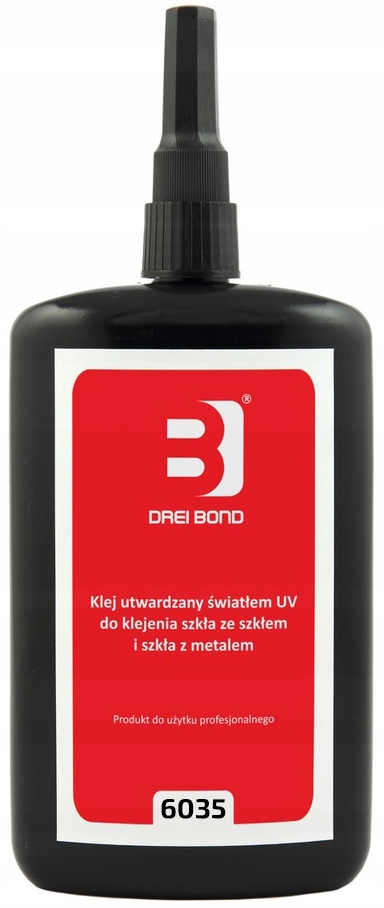 

Klej Uv do szkła i metalu Drei Bond 6035 250ml