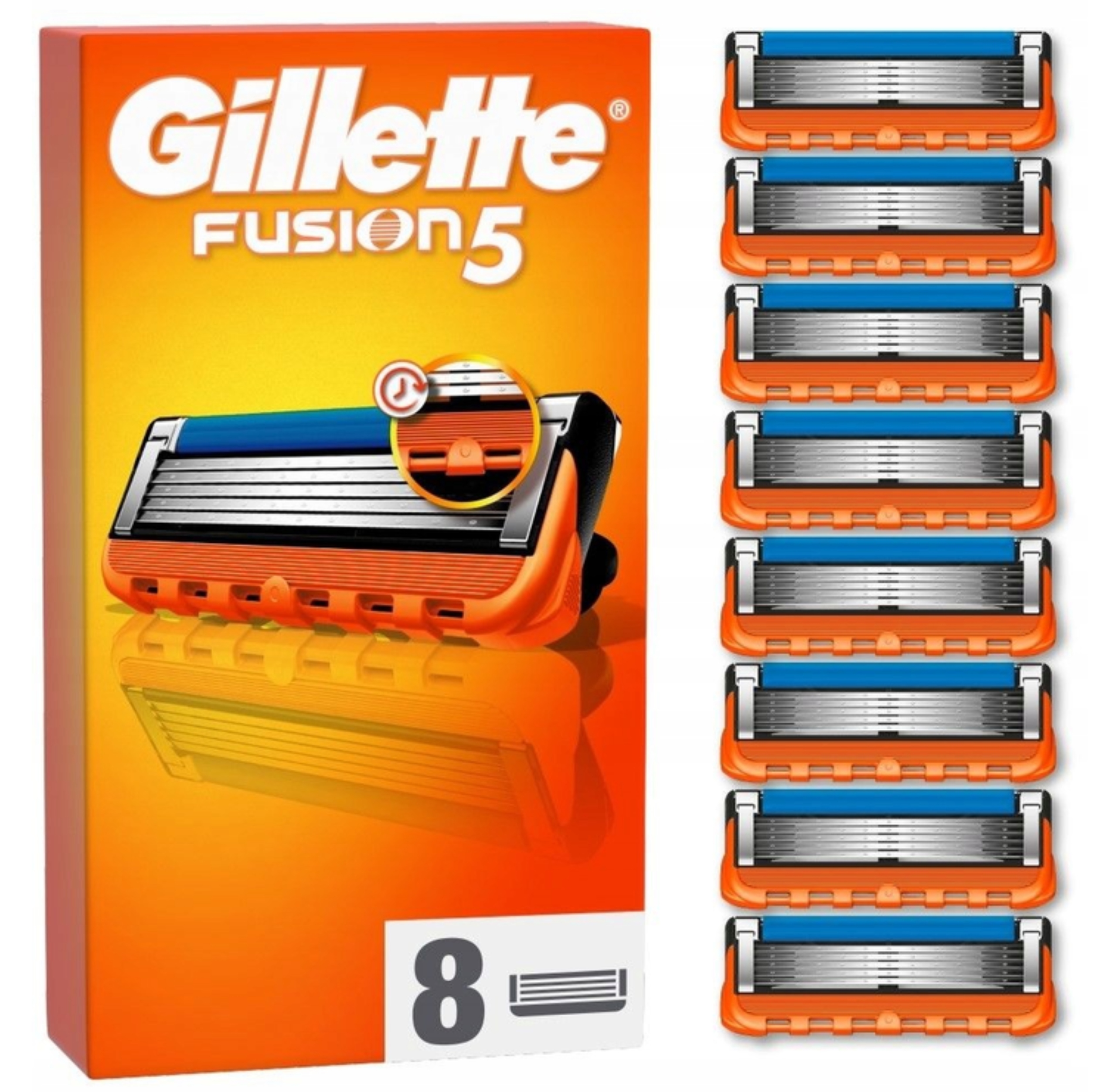 Ostrza do golarki Gillette Fusion5 (8 szt)