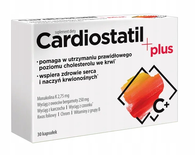 Cardiostatil Plus 30 kapsułek