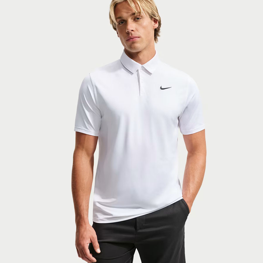 Tričko Nike Polo Velocity IB0273-100 bílé XL