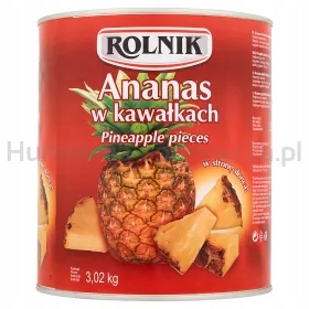Rolnik Ananas v kusech 3100 ml