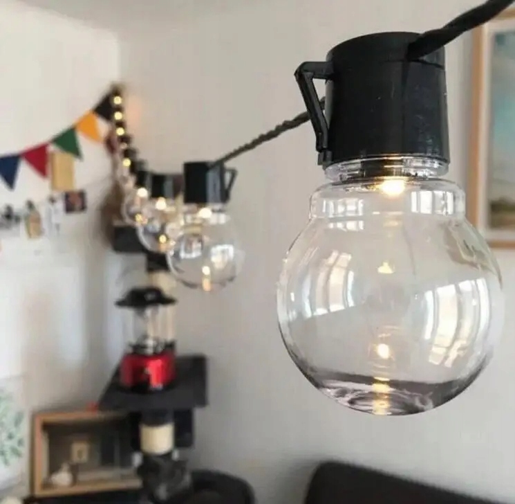 GIRLANDA SOLARNA ŚWIETLNA OGRODOWA 20x LED ŻARÓWEK KULEK CZUJNIK ZMIERZCHU Informacje o bezpieczeństwie CE