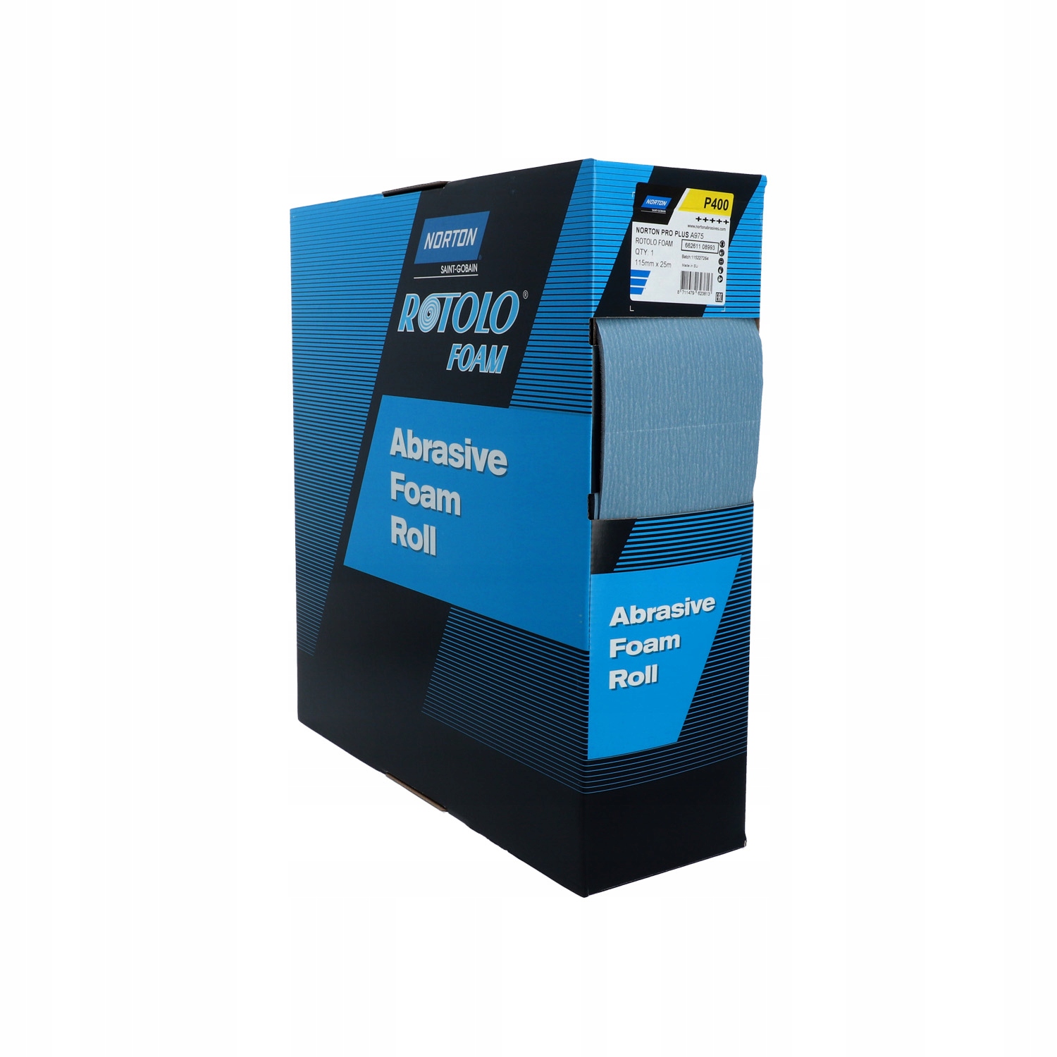 Brúsny Papier Norton Pro Plus A975 Rotolo 115 mmX25 m P400