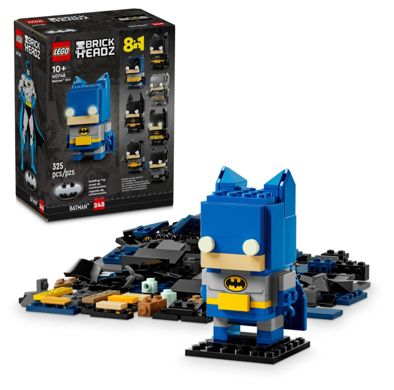 Lego 40748 BrickHeadz Batman 8v1 Temný rytíř a další filmy