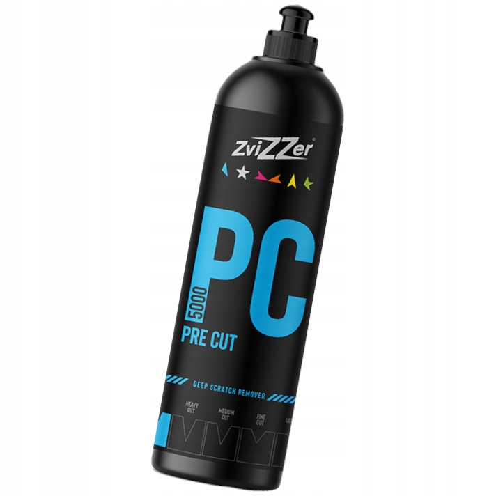 Zvizzer PC5000 750ml Pre Cut Mocno Tnąca Ścierna Pasta Polerska Korekta