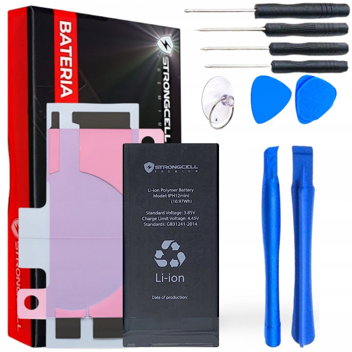 Bateria do Apple iPhone 12 mini Strongcell 2580 mAh