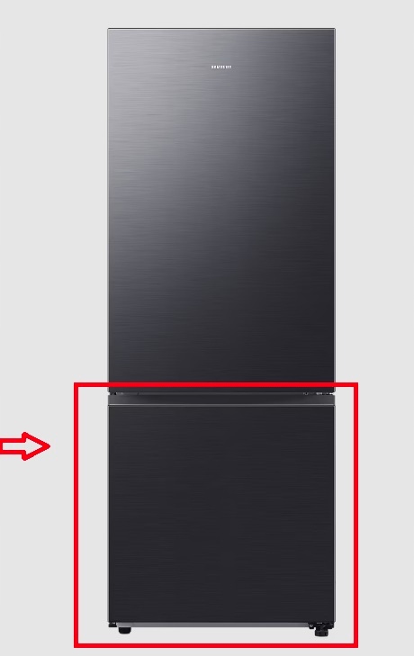 Dolne drzwi , zamrażalnika do lodówek Samsung seri RB53 DA91-06483K