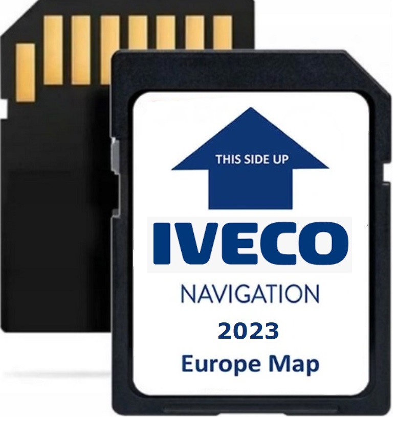 Mapa Karta Navigace Iveco IveConnect 23/24 Daily Stralis Hi-way