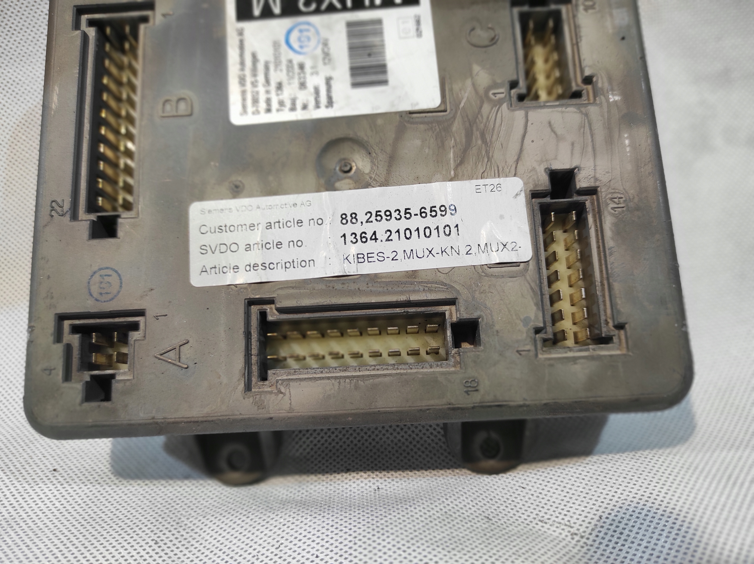 control unit module MAN 88259356599 D-78052 SIEMENS