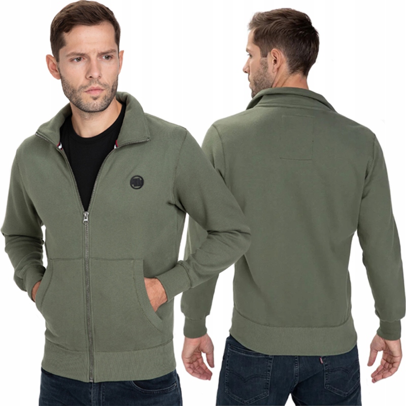 

Pit Bull bluza Small Logo stójka Zip wlepa Ari M