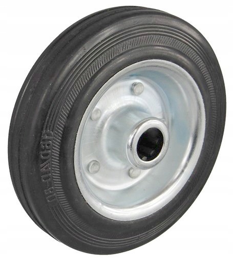 KOŁO METAL GUMA 125 KÓŁKO WÓZKA ZAPAS