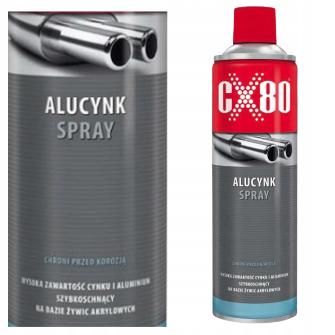 CX80 Alucynk Preparat Środek Chroni Przed Korozją Antykorozyjny 500ML