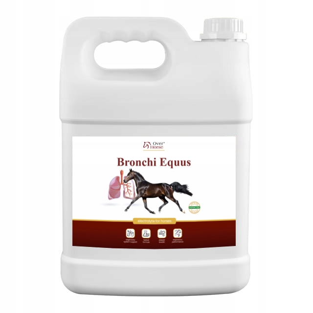 Sirup na kašel pro koně Copd, Rao Bronchi Equus 5 L Over Horse