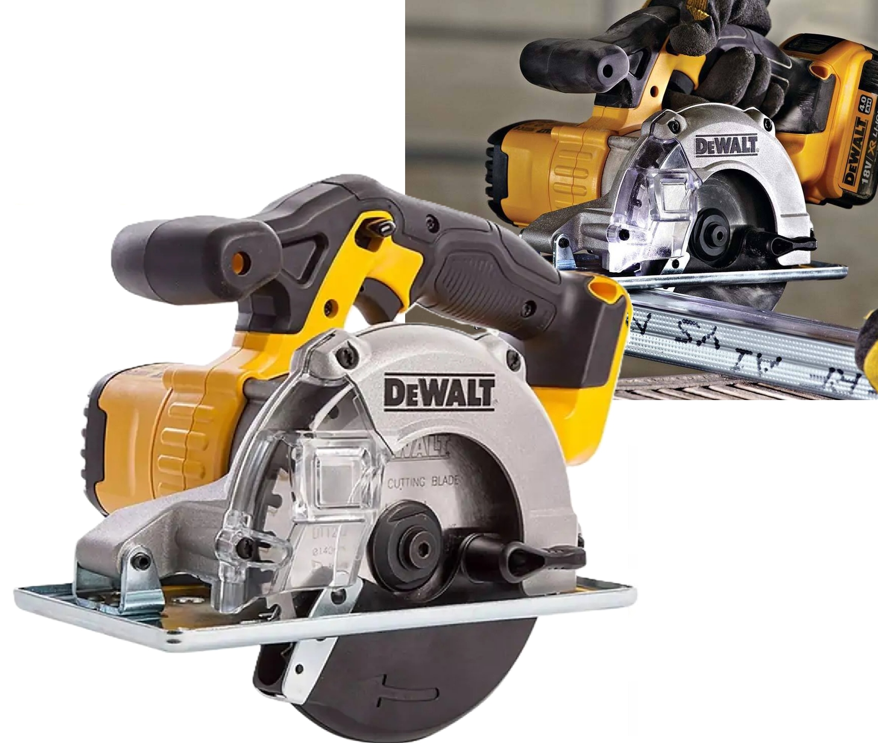 Dewalt DCS373N Akumulatorowa pilarka tarczowa do metalu 140mm 18V Xr