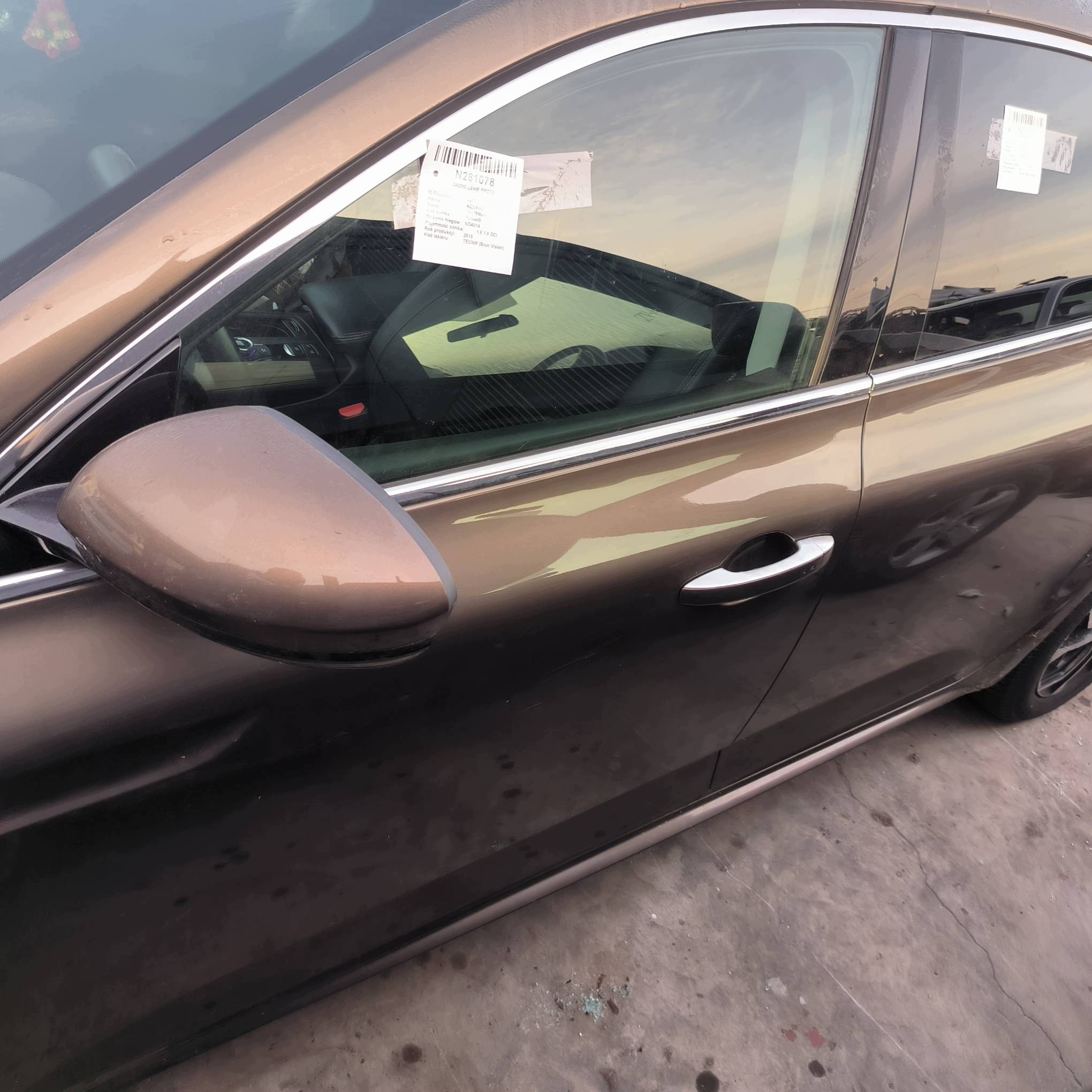 door left front TECNM RENAULT TALISMAN