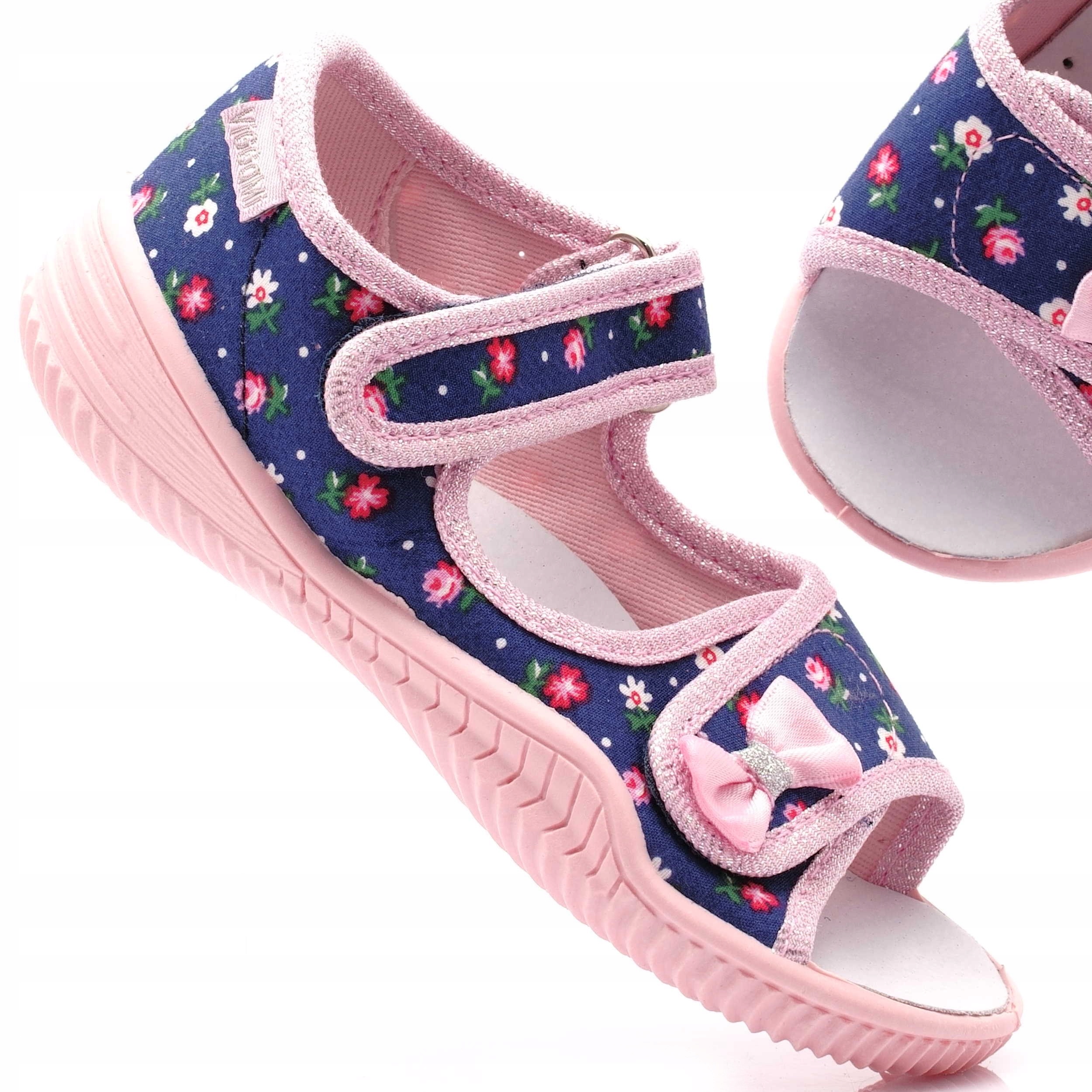 

Viggami Kapcie Buty Dziewczęce Sandały Luiza 30