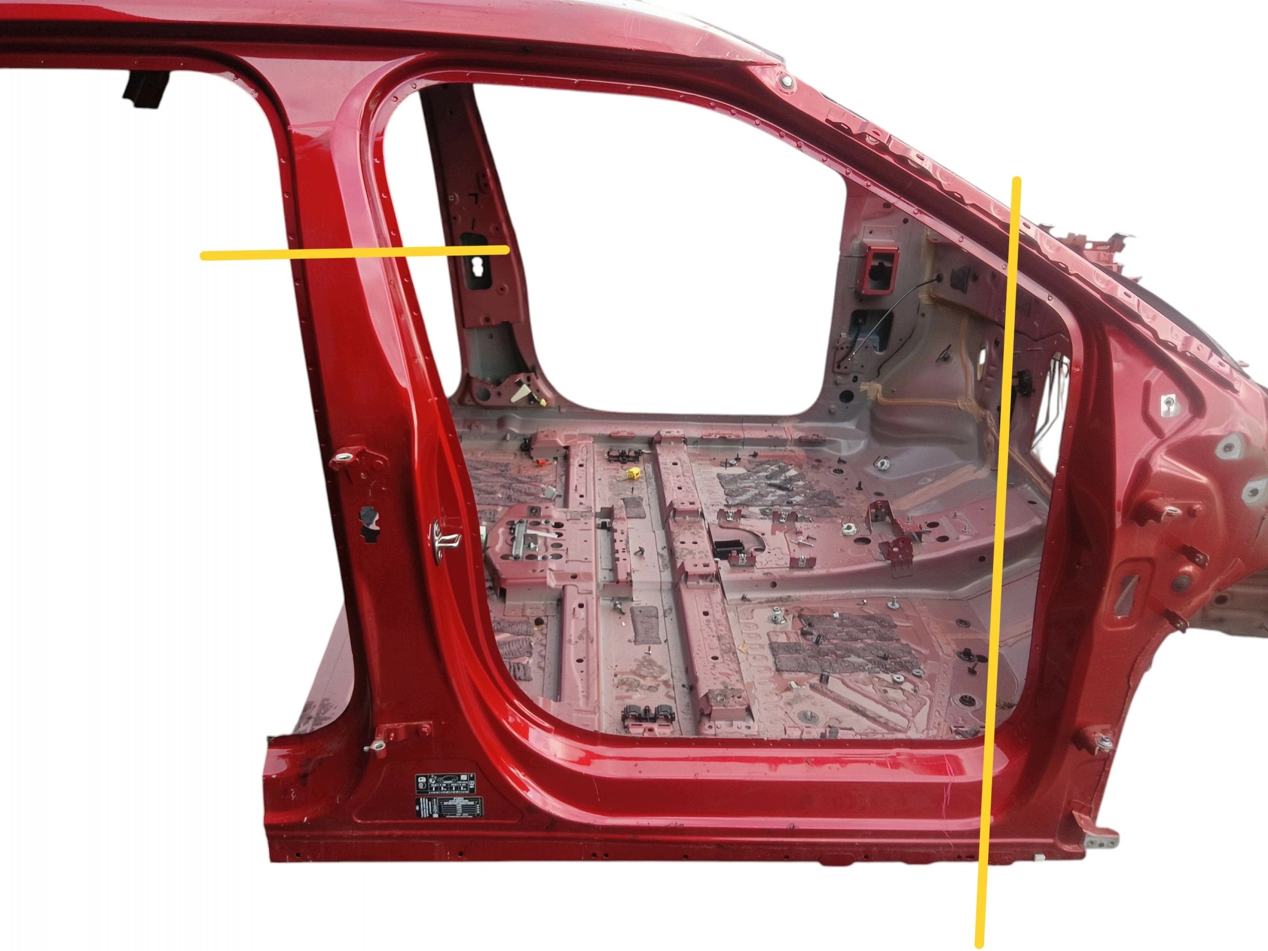 threshold right pillar B central FORD EXPLORER EV LAK: AS (2024-)