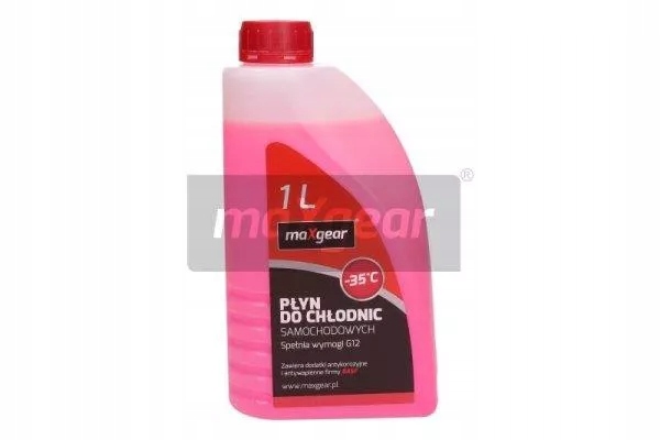 PŁYN DO CHŁODNIC 1L -35 (RÓŻOWY) G12 NA