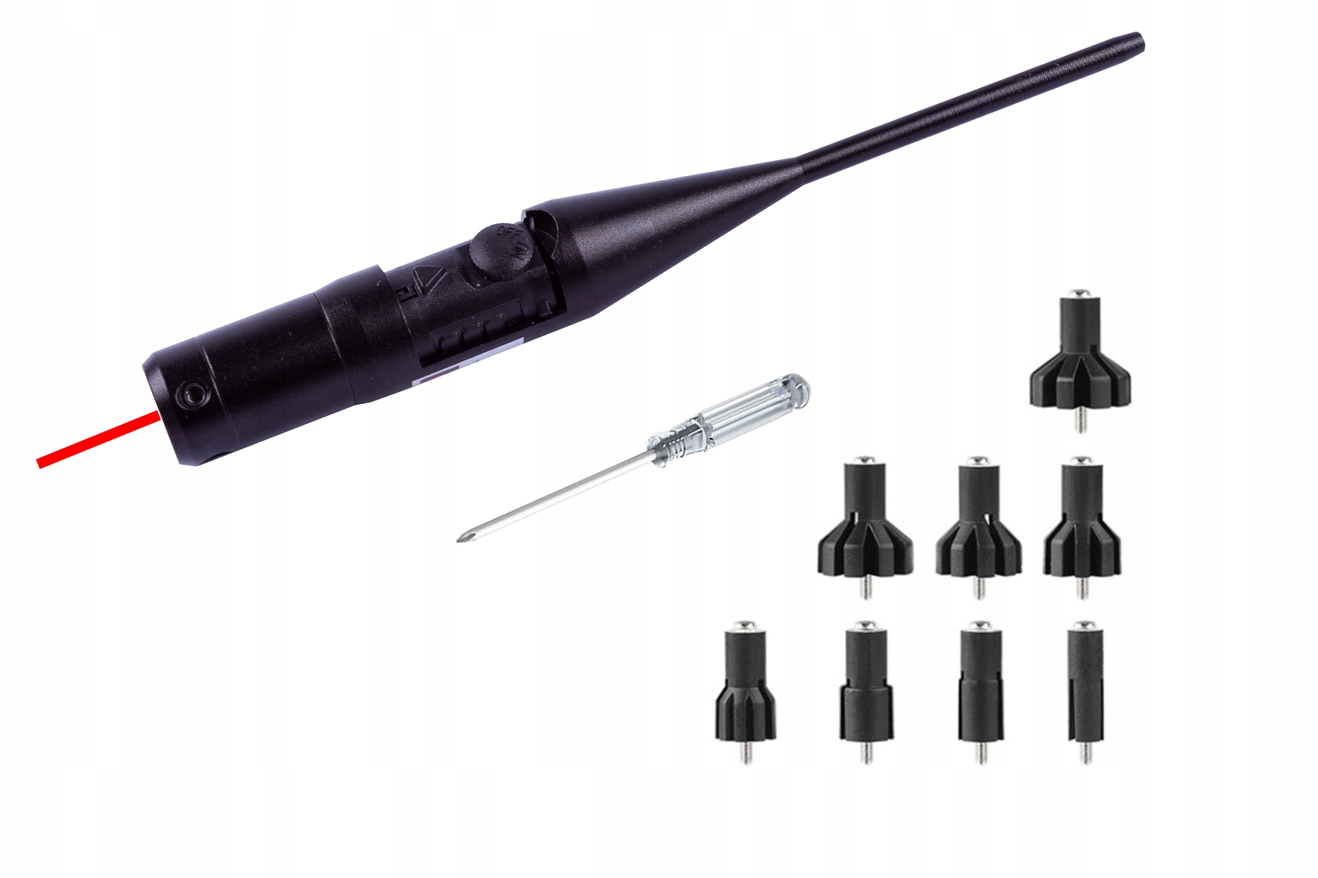 Kolimační nastřelovací univerzální laser do hlavně .177 .50 červený