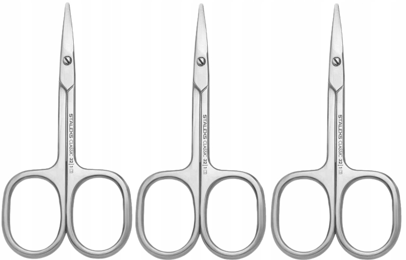 3 x Nůžky na nehty pro děti Classic 32 Type 1 Staleks Bezpečné