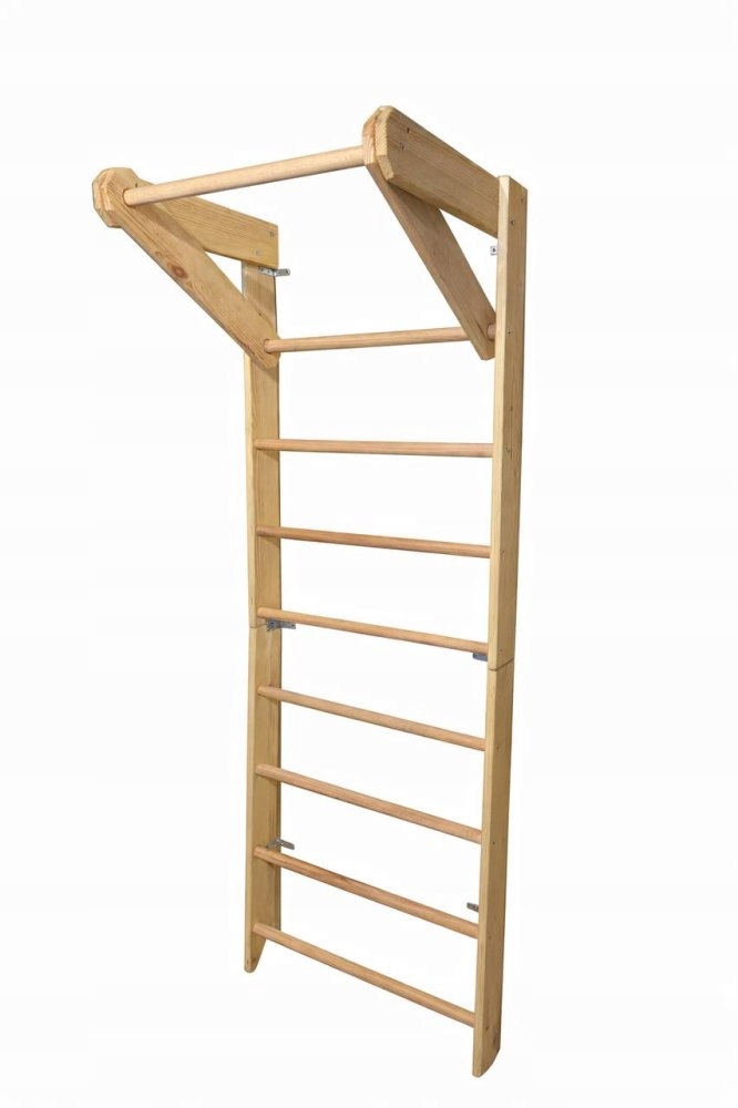 Gymnastický žebřík pro cvičení dřevěný 198x68 cm ribstole korekční