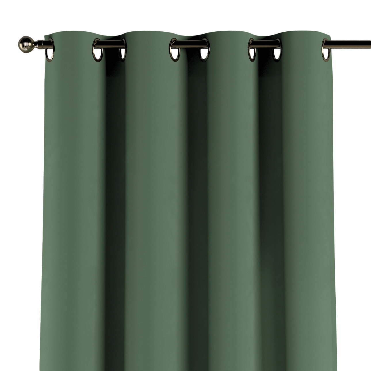 Záves na kolieskach 1 ks 130x260 cm zelený