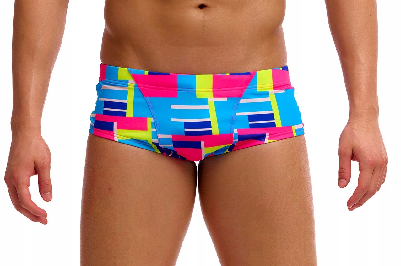 Plavky Funky Trunks Blok Tok – pánské nápoje M (UK34)
