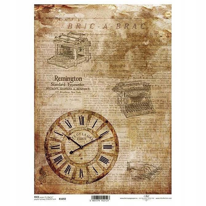 Papier ryżowy do decoupage ITD-R1692