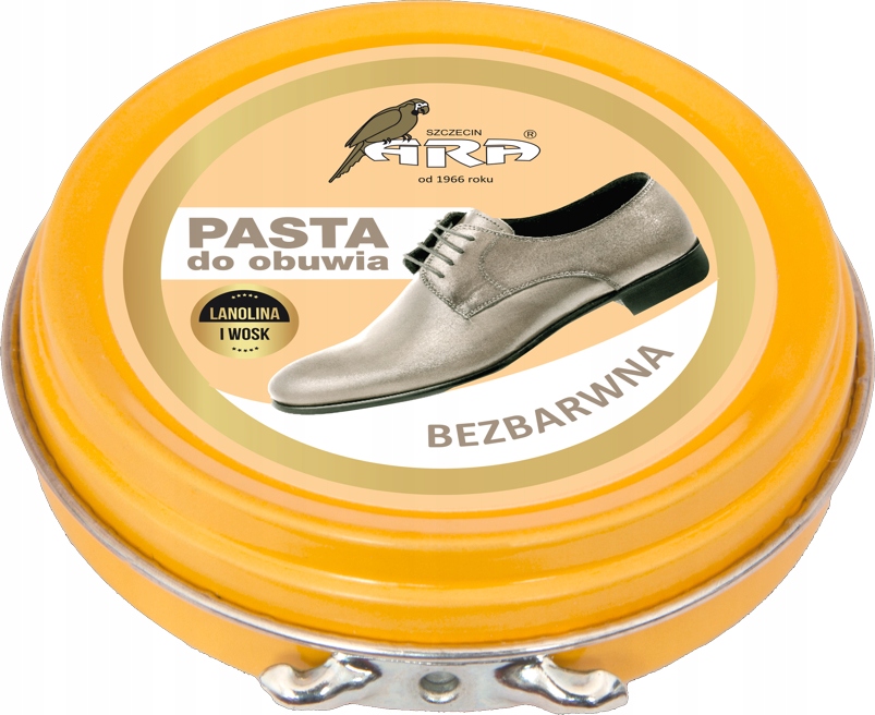 

Ara Pasta Do Obuwia 40ML Motylek Bezbarwna