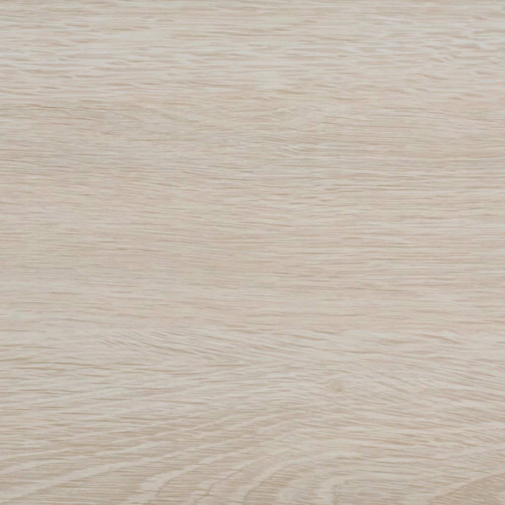 SAMOPRZYLEPNE PANELE PODŁOGOWE Z PVC 5,21M² 2MM BIAŁY DĄB Długość 61 cm