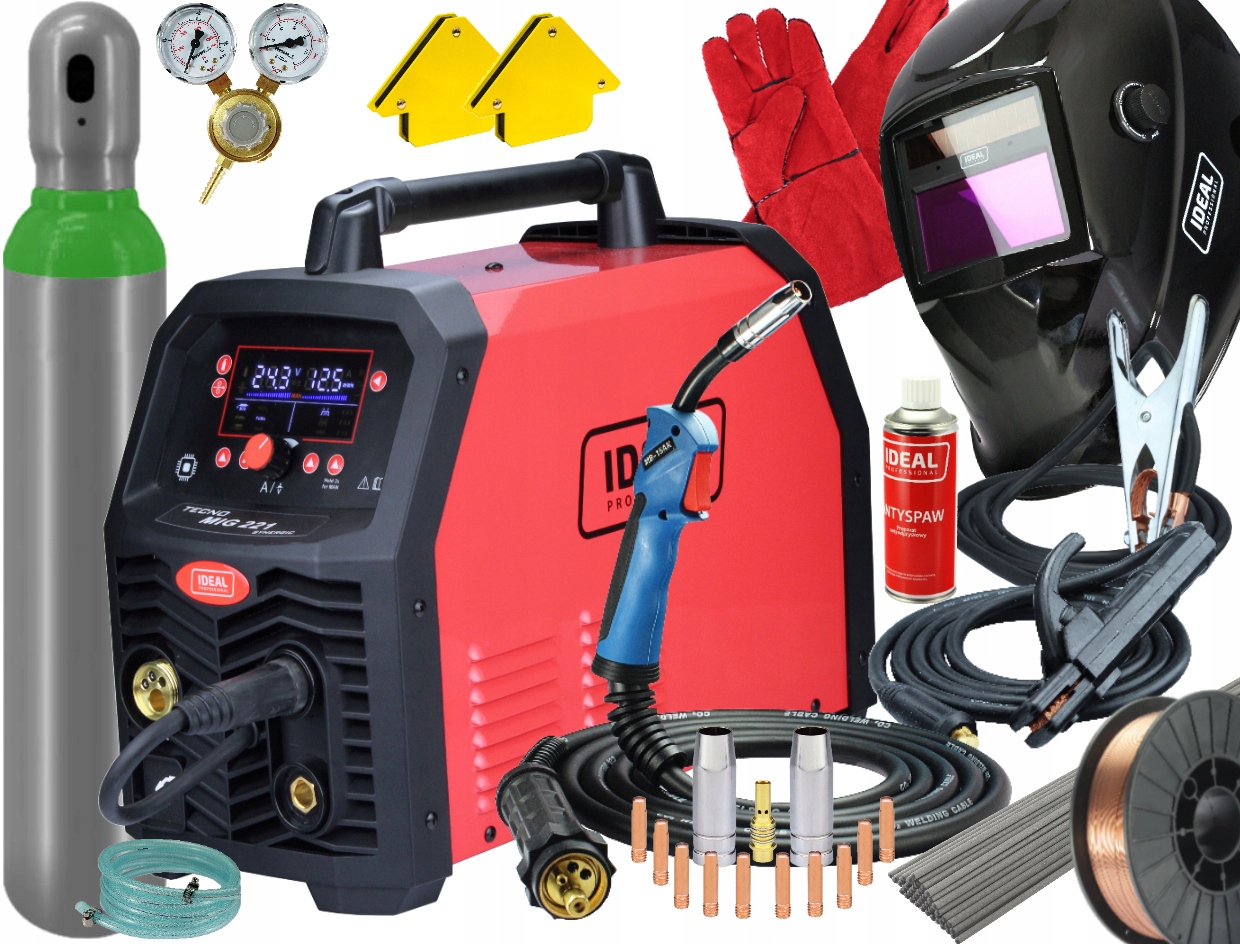 Сварочный аппарат MIGOMAT TECNOMIG 221 SYNERGIA IDEAL MMA