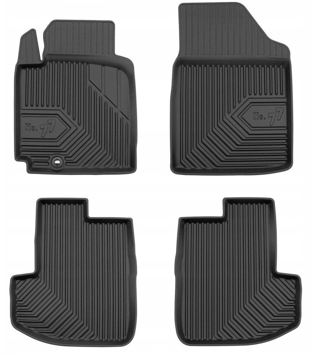 Dywaniki Gumowe Toyota Yaris 1 1999-2005 Korytka 7
