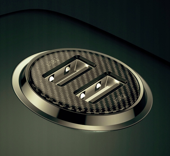 BASEUS SZYBKA MOCNA ŁADOWARKA SAMOCHODOWA DO TELEFONU 2x USB 4.8A 12-24V Liczba urządzeń ładowanych jednocześnie 2