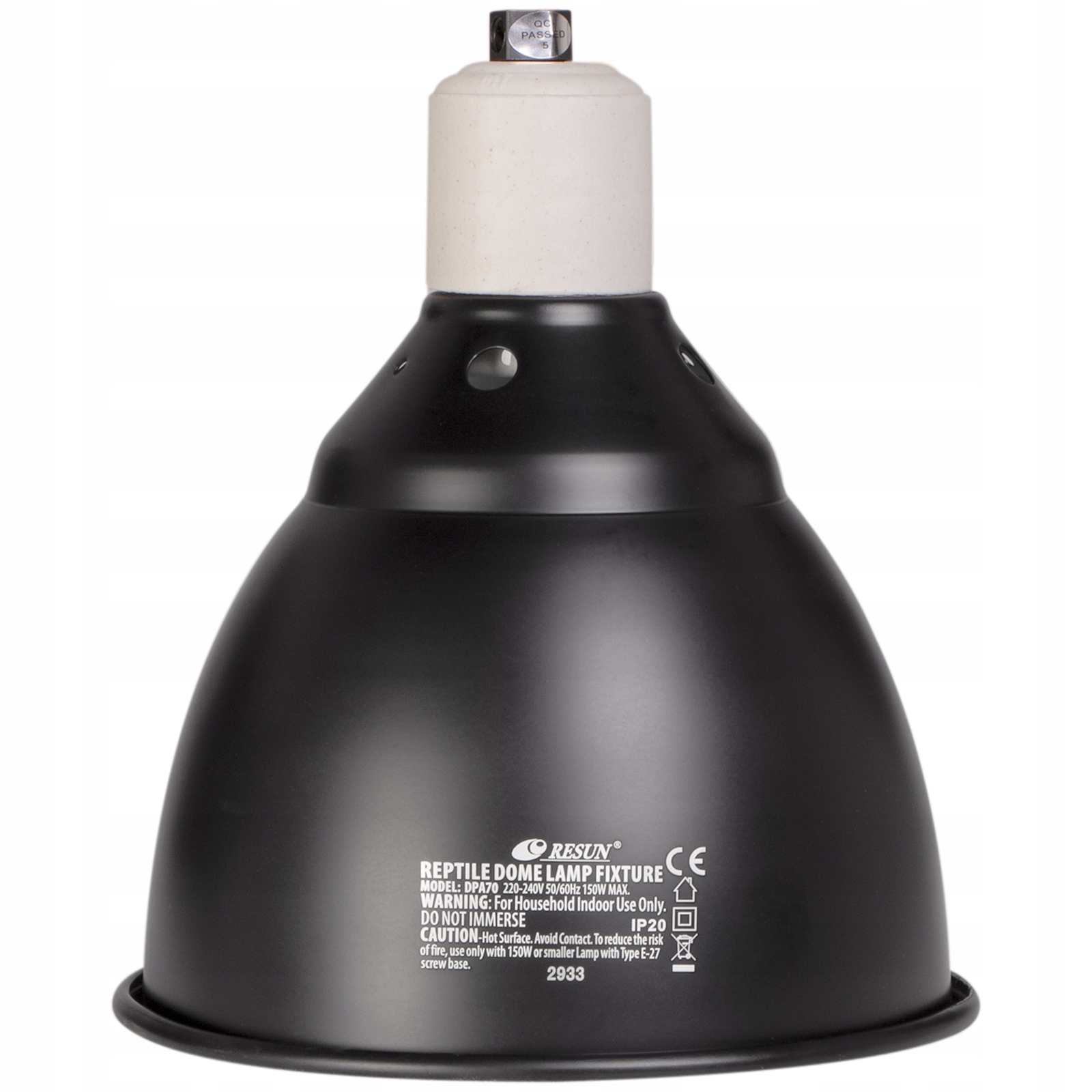 Levně Lampa Pro Vytápění Terária Na Žárovku Uvb Emiter E27 150W Pro Plazy
