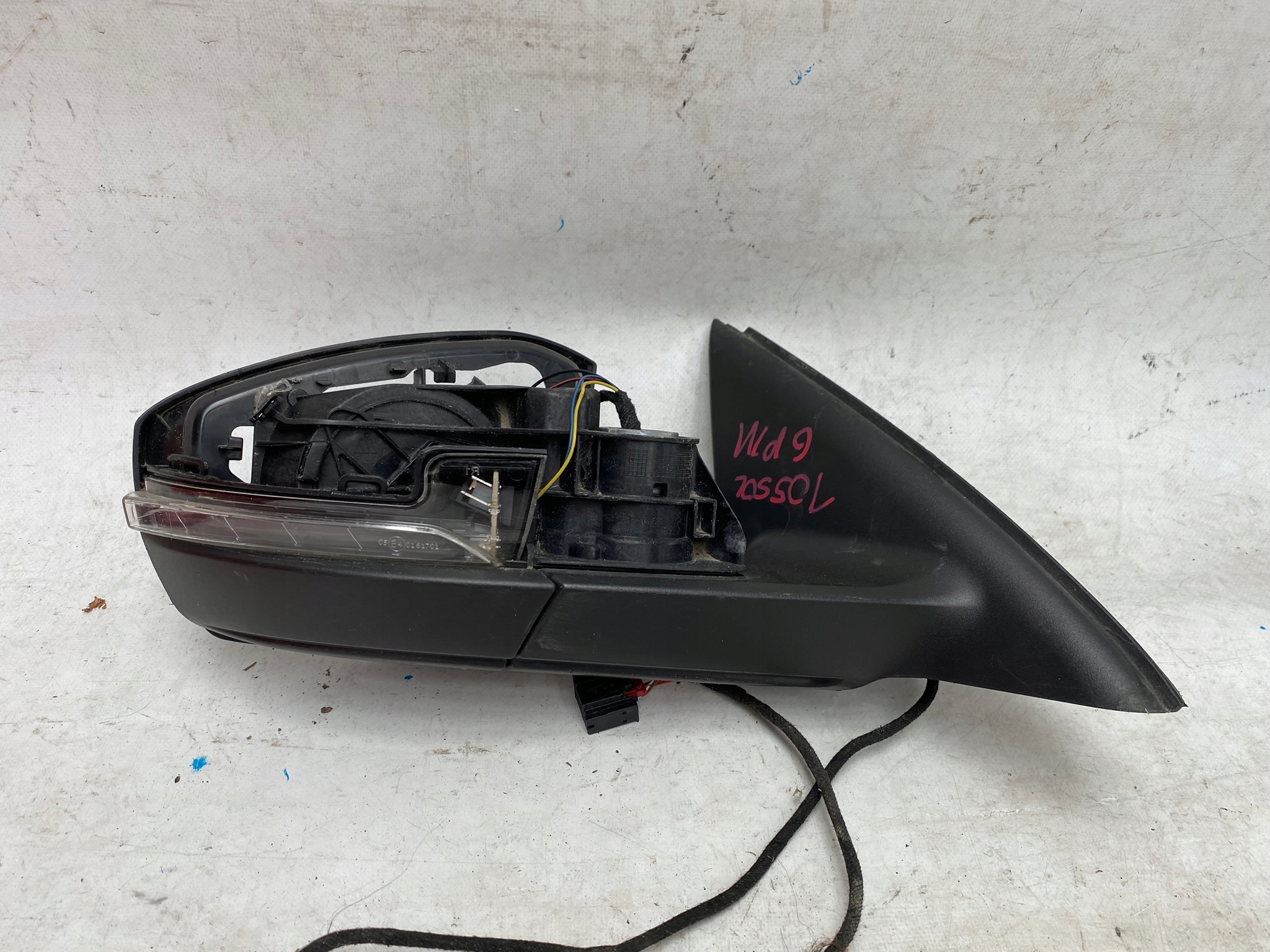 SKODA OCTAVIA 3 III 13- mirror right 6 PIN 5E0857934