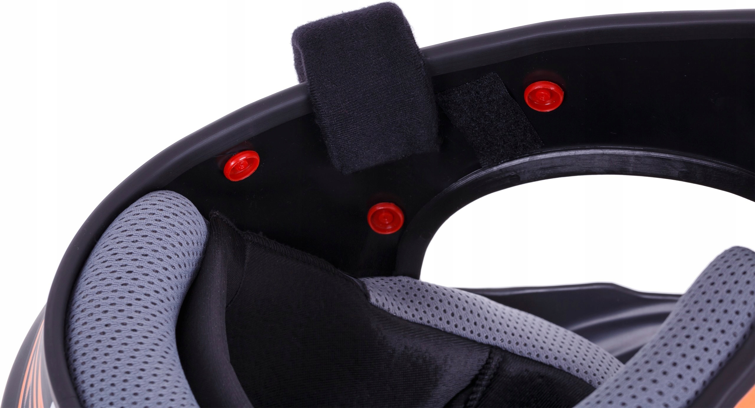 KASK CROSS MOTOCYKL ENDURO MONSTER HOMOLOGACJA EU Rodzaj zapięcia mikrometryczne