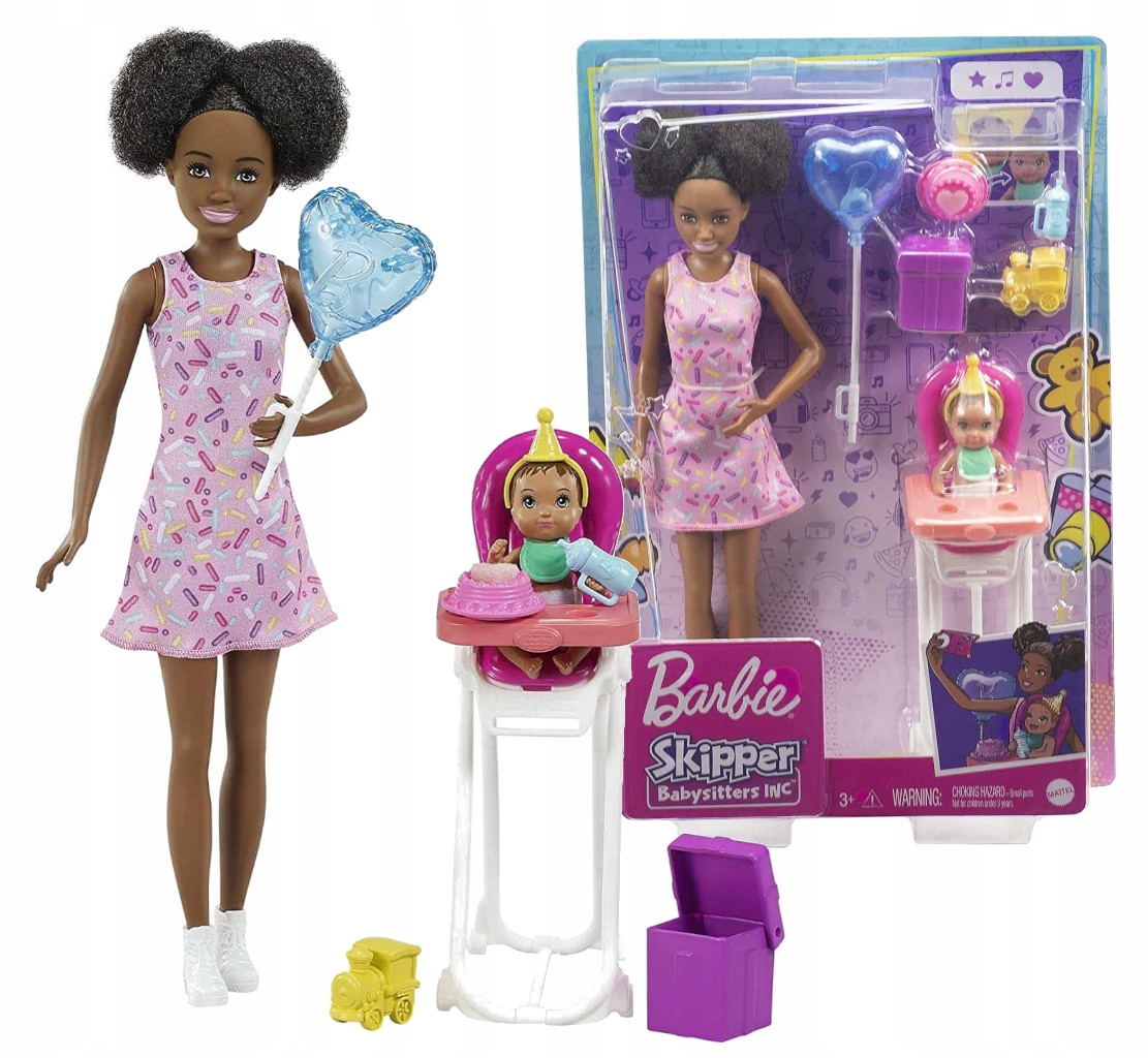 

Mattel Barbie Opiekunka Miniurodziny FHY97 GRP41