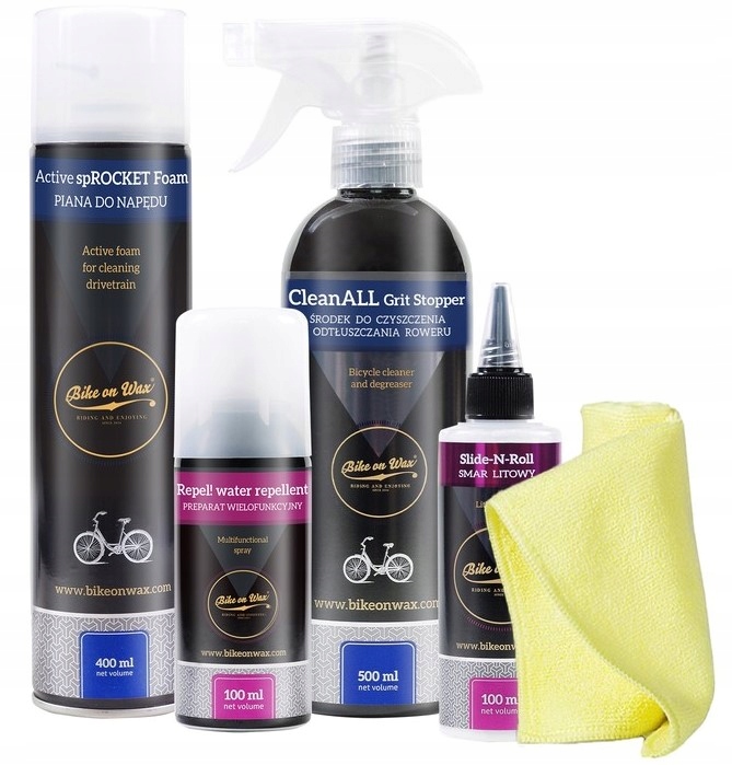 Bike on Wax – sada Mladého Mechanika pro mytí a mazání údržby kola