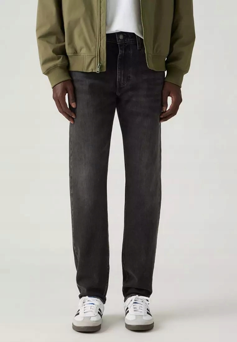 Levi's Černé Jednoduché Džíny S Oděrkami Bavlna 32/32 7AA
