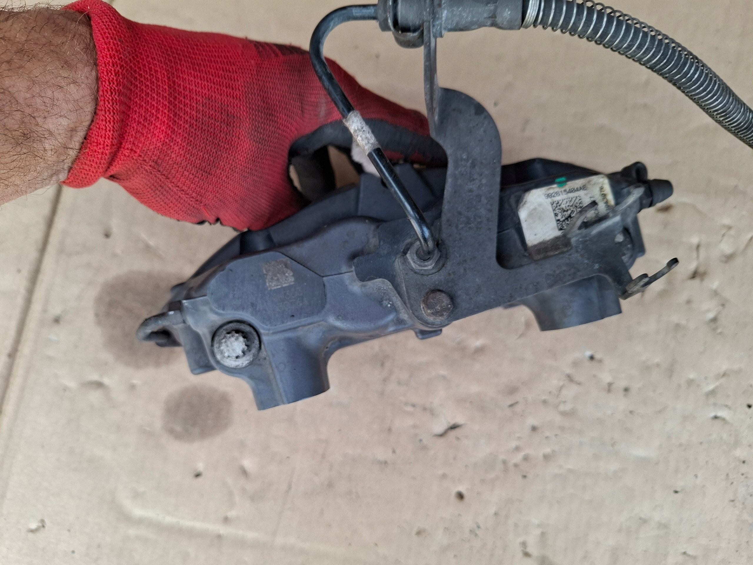caliper brake right rear part PORSCHE 911 992