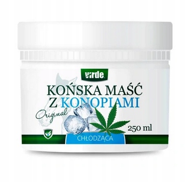 

Virde Końska Maść Chłodząca Z Konopiami 250 ml