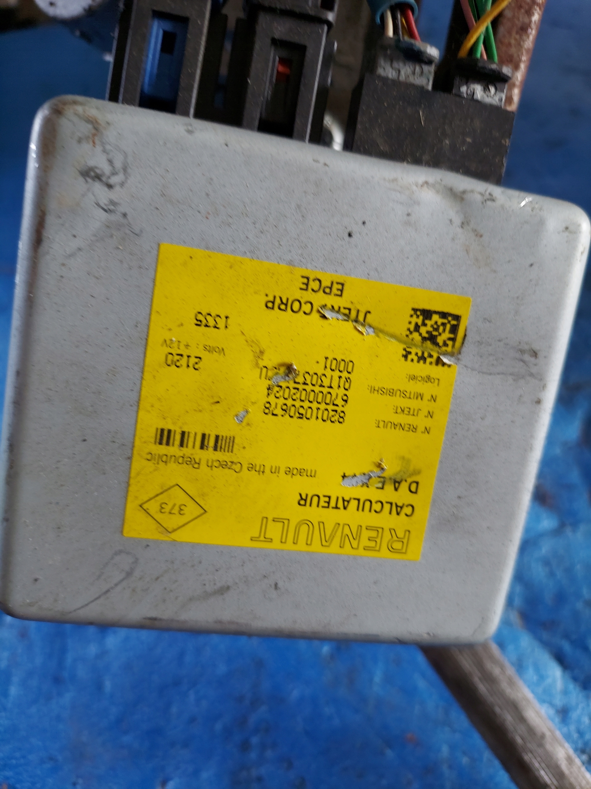 control electrics TWINGO 488109363R
