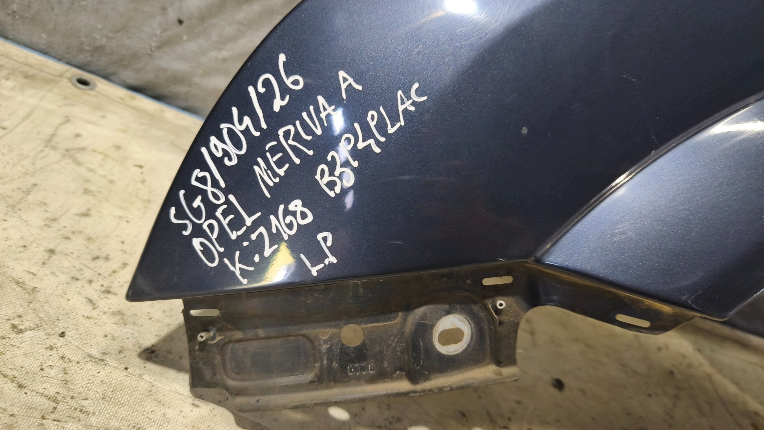 fender left front OPEL MERIVA A 2006r K: Z168