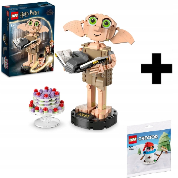Lego Harry Potter Dobby A Domácí Skřítek 76421 Lego 30645 Vánoční Sada