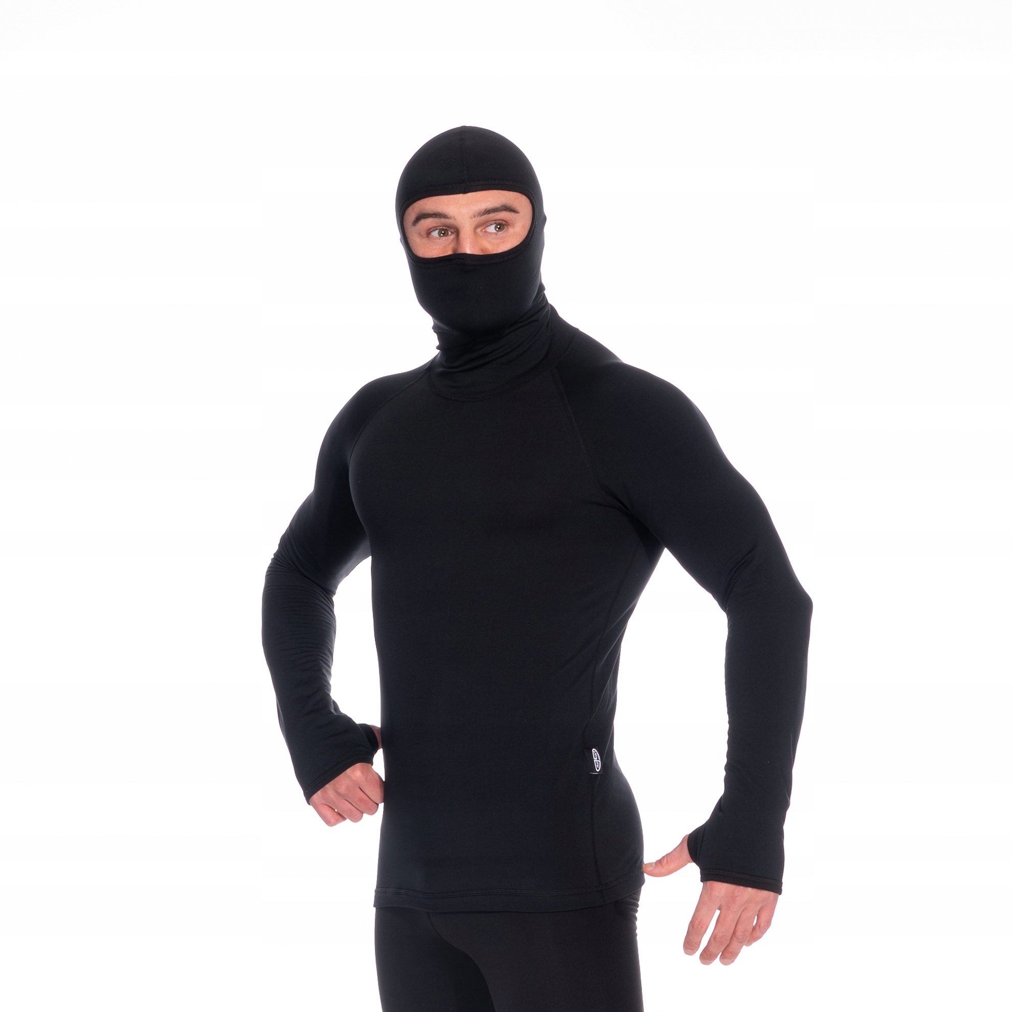 

Bluza z kominiarką ciepła zimowa kompresyjna Ag+