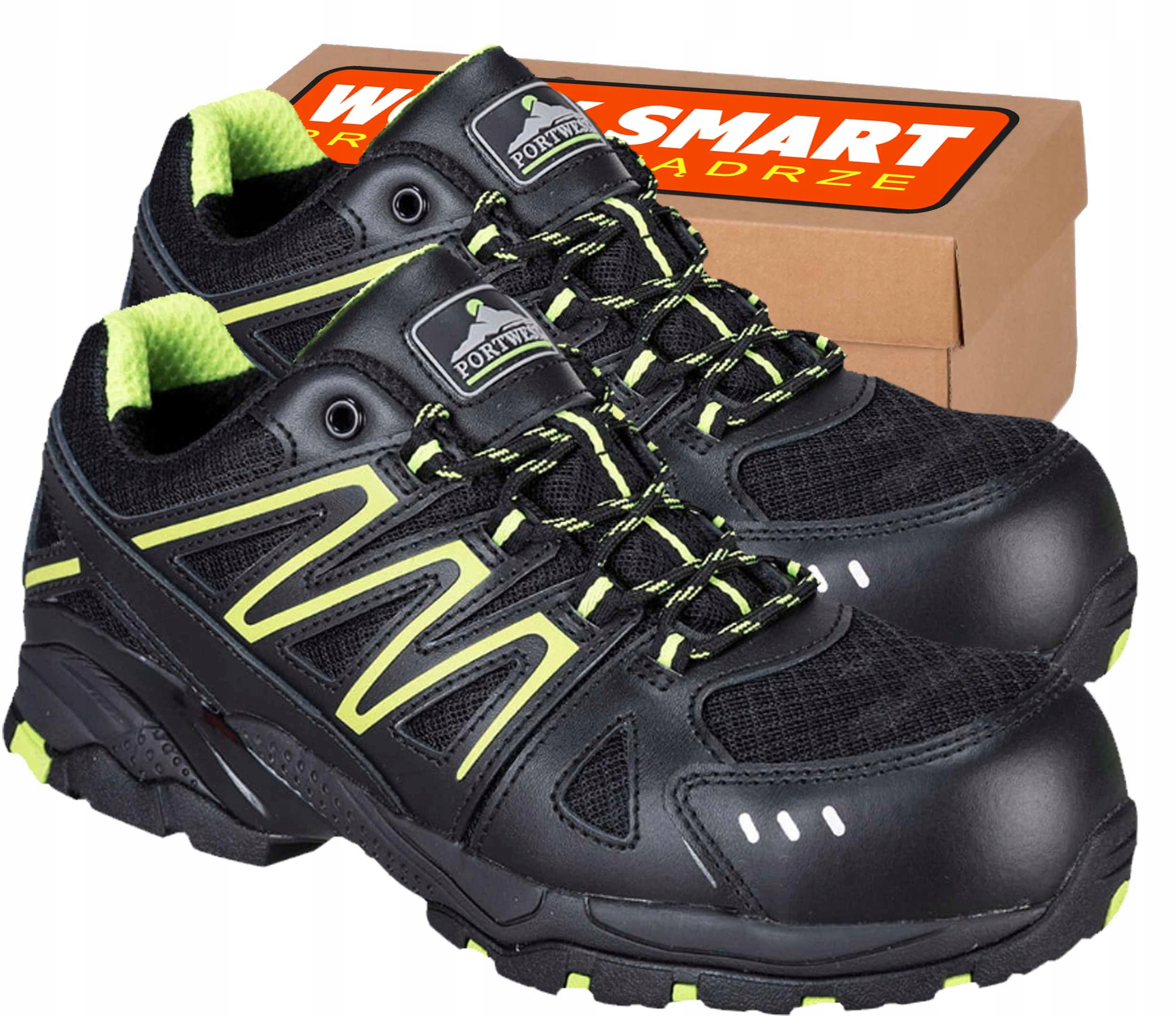 Buty robocze Ochronne Kompozytowe S1P Hro Rozmiar 44 Portwest FC67 kompozyt