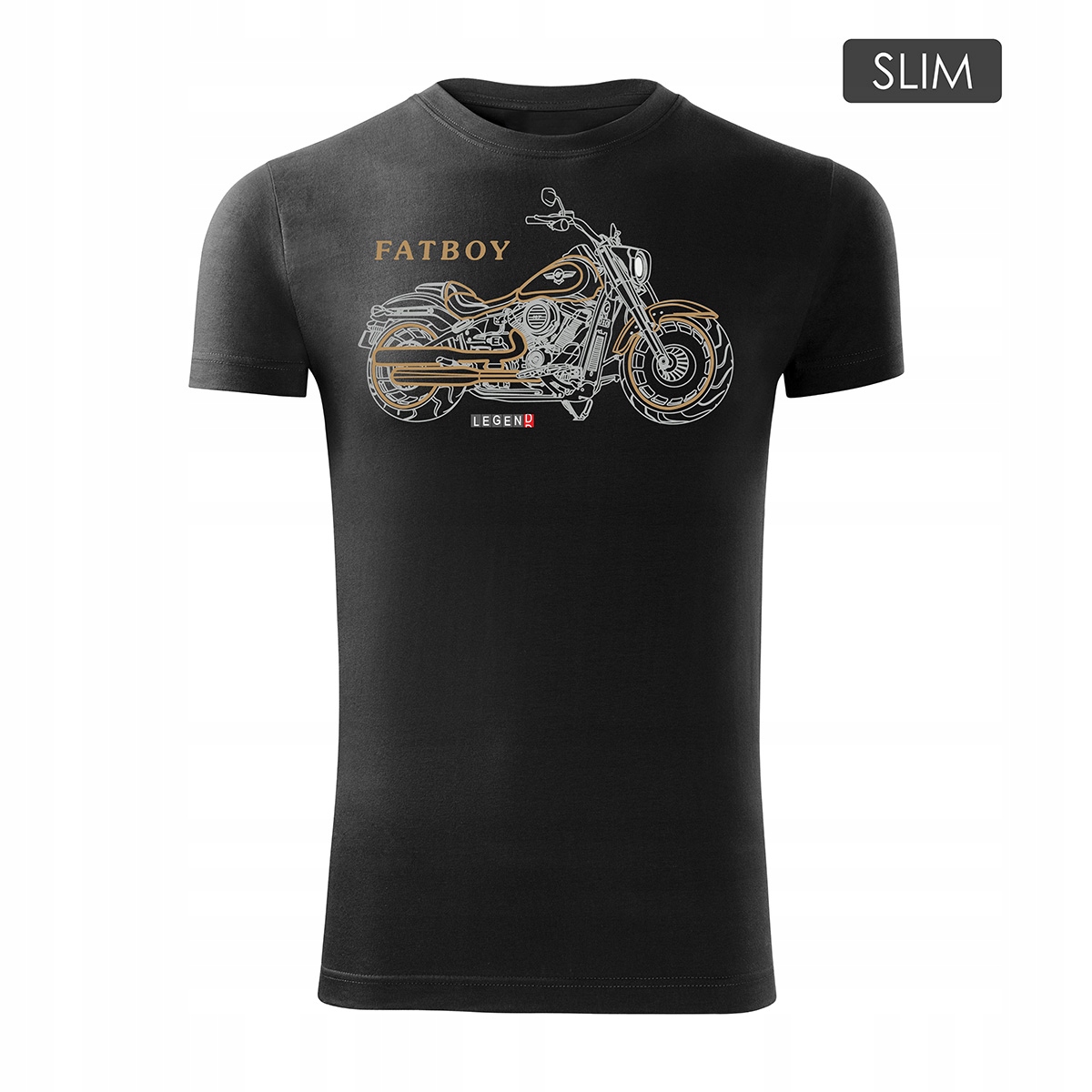 

Koszulka motocyklowa na motor Harley Fatboy męska