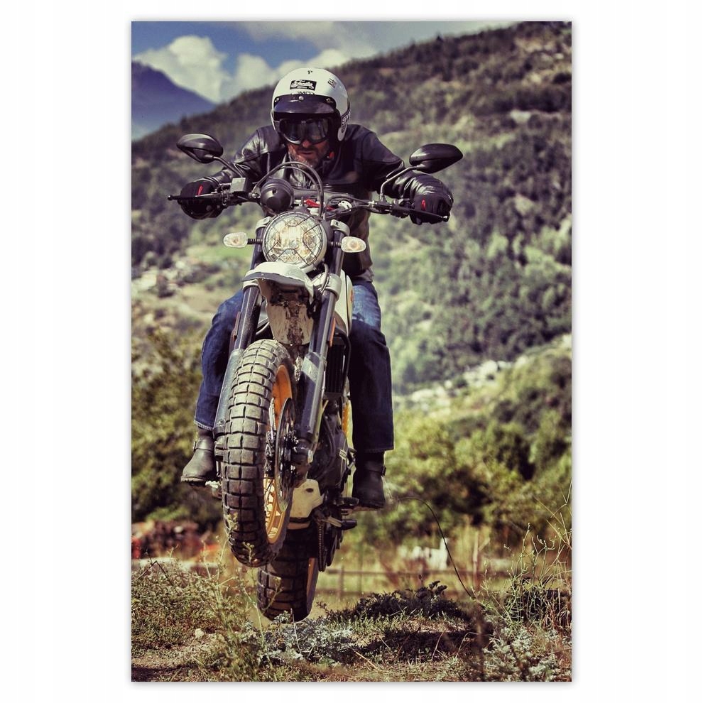 

Plakat 62x93 Motocykl Motocyklista