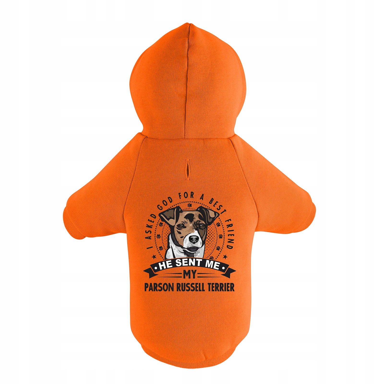Levně Mikina pro psy Parson Russell Terrier Orange M